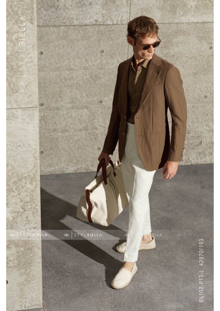 Sports Coat by Stylbiella - Brown