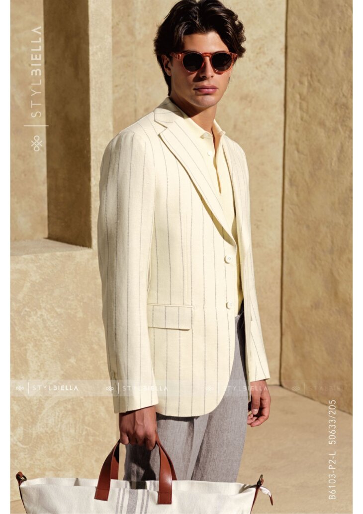 Sports Coat by Stylbiella - Off-White