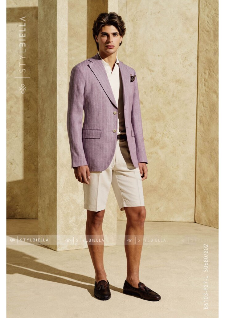 Sports Coat by Stylbiella - Pink