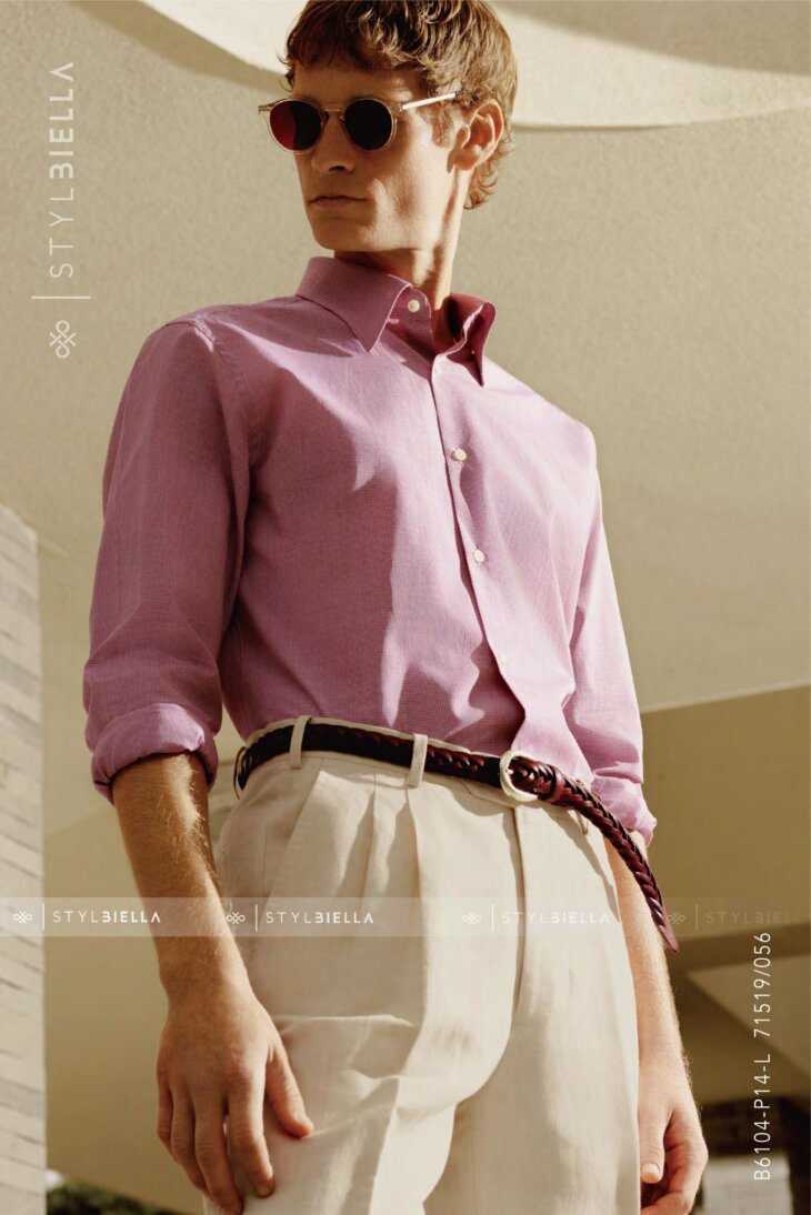 Italian Shirts by Stylbiella - Pink