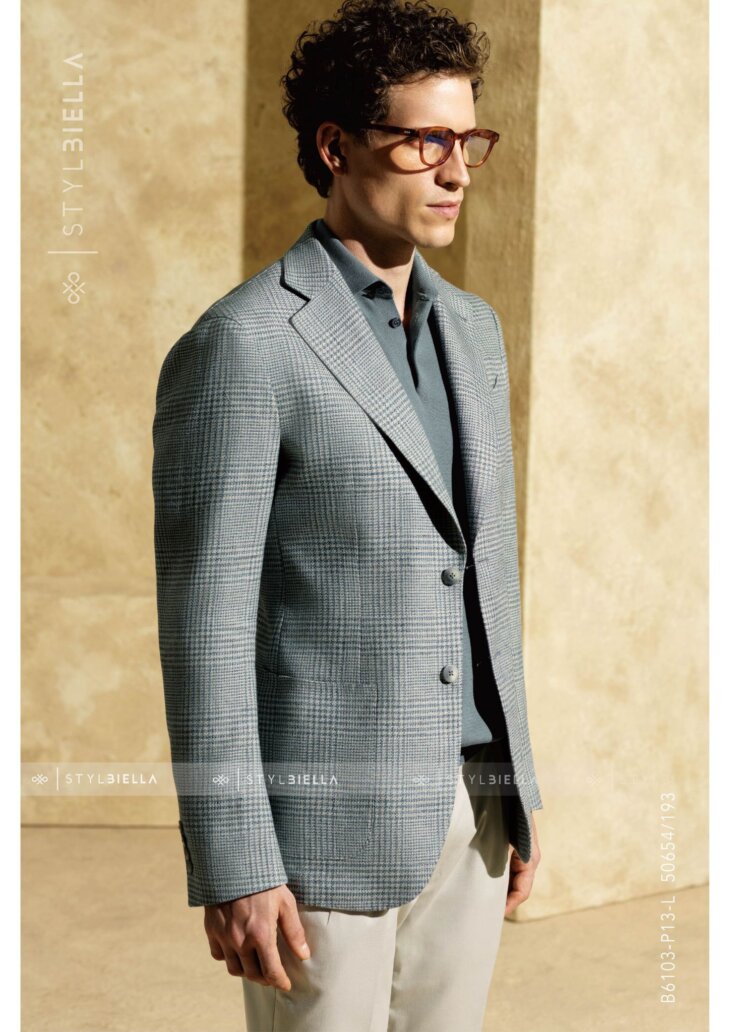 Sports Coat by Stylbiella - Gray Smoke